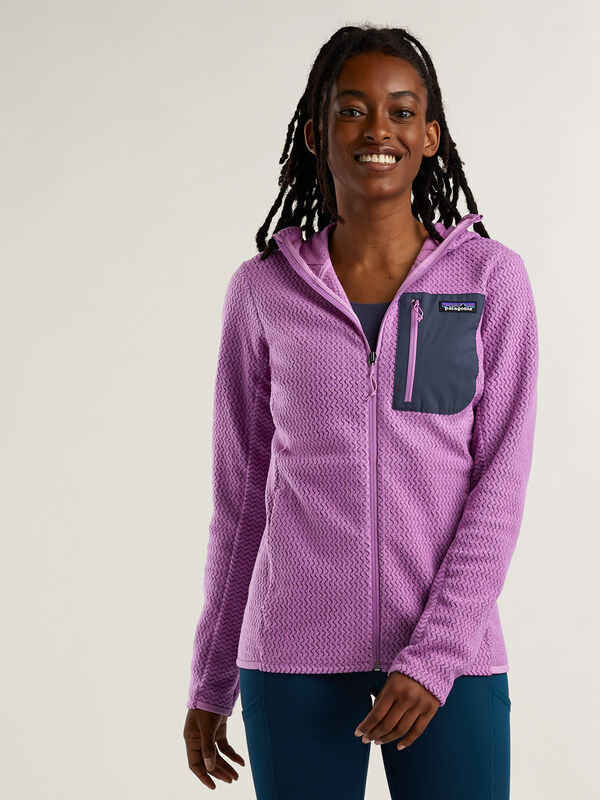 Patagonia Women's R1 Air Full-Zip Fleece Hoodie