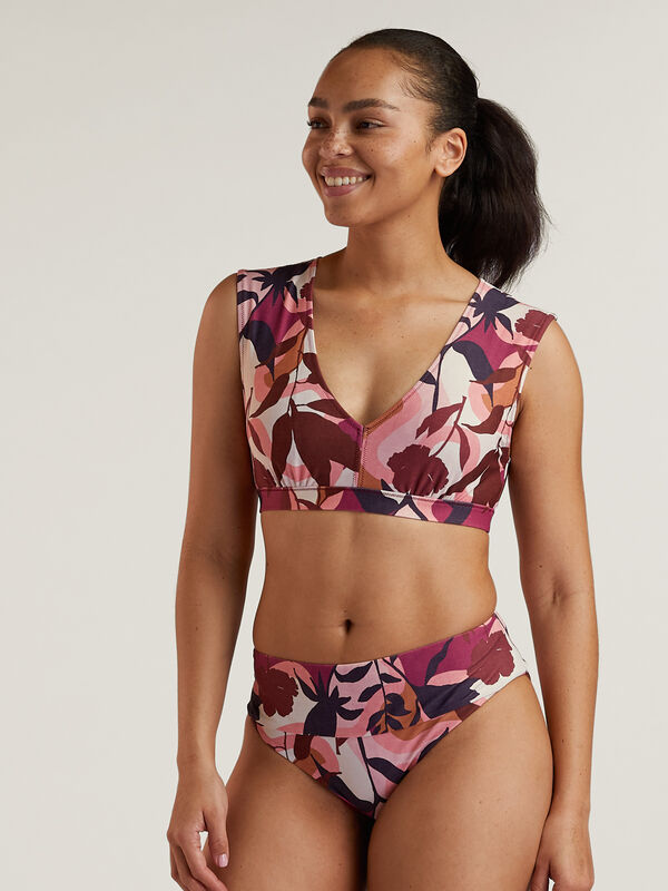 Back Coverage Bikini Top: Whitecap - Laurel Canyon