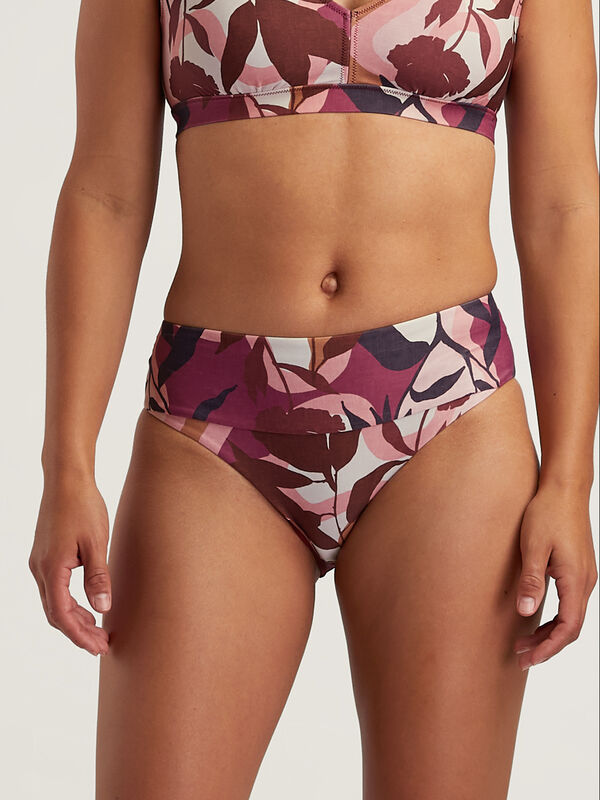 Left Coast Pocket Bikini Bottom - Laurel Canyon