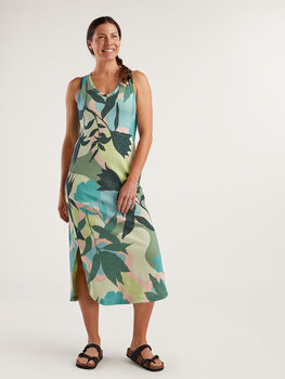 Danvers Midi Dress with Built-in Bra