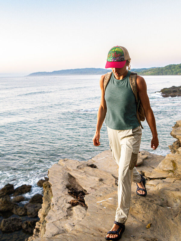 Women's Cotton Blend Tank: Jett Cropped Tank