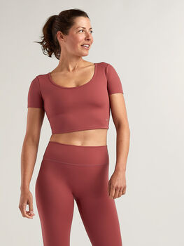 Women's Workout Cropped Bra Top: Bien Être