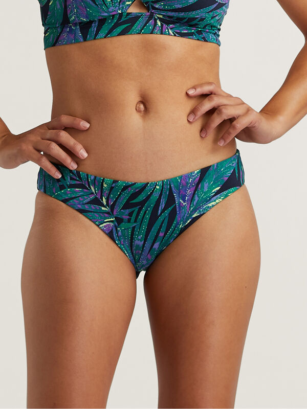 Carve Reversible Bikini Bottom: Tidal - Oasis