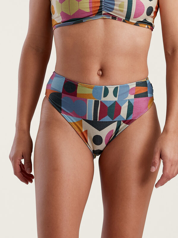 Nani Swimwear Reversible High Leg Bikini Bottom