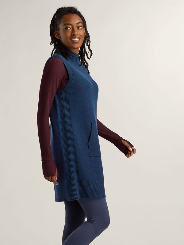 Women's Merino Wool Blend Sweater Dress: Jenner