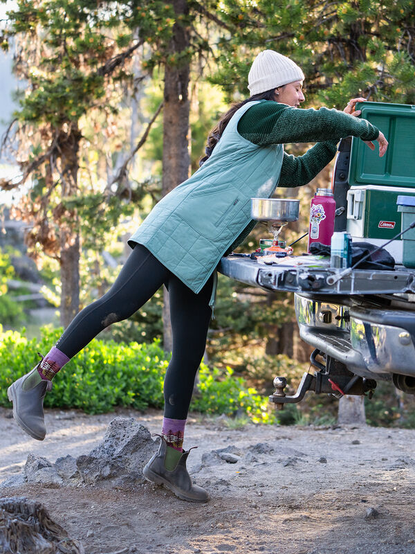 Women’s Lightweight Quilted Vest Dress Pinyon