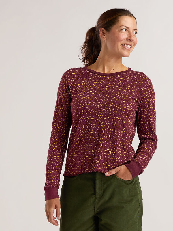 Toad&Co Women's Foothill Pointelle Long Sleeve Knit Top