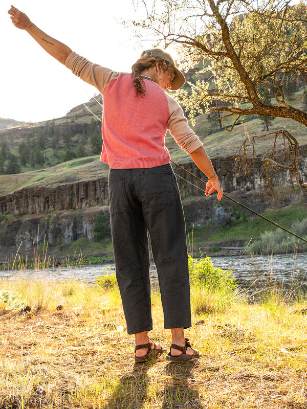 prAna Women’s Barrel Leg Workwear Bishop Pants