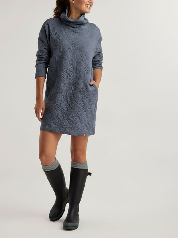 Women’s Hulp Long Sleeve Cotton Blend Dress