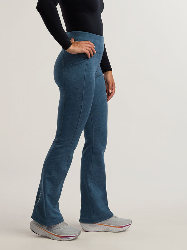 Women’s Fleece Lined Flare Pants – Long