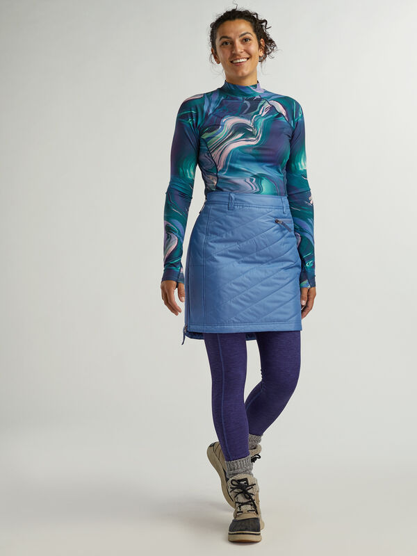 SKHOOP Women’s Sandy Bun Warmer Puffer Skirt