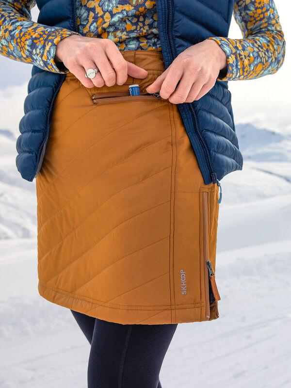 SKHOOP Women’s Sandy Bun Warmer Puffer Skirt