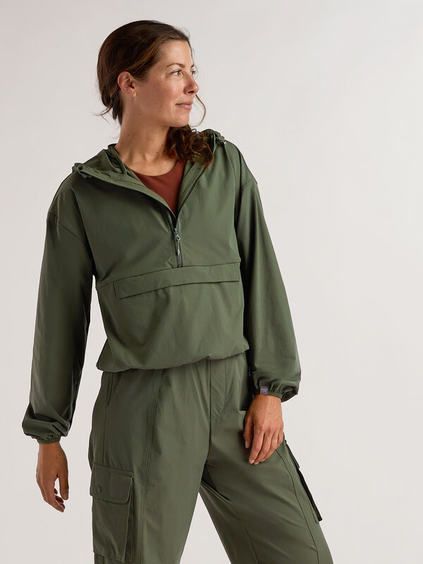 Women's Packable Anorak: Kanga