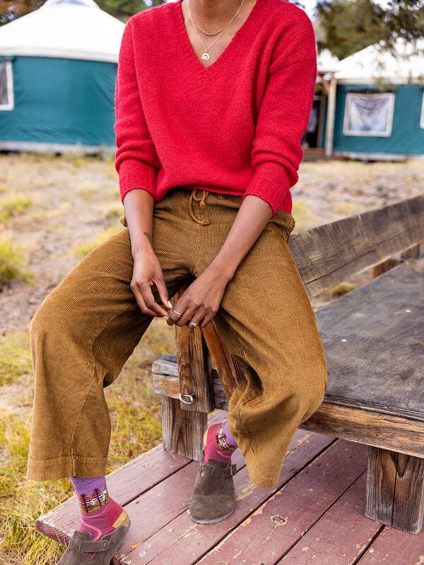 Toad & Co Women’s Toddy V Neck Sweater Cozy Layer