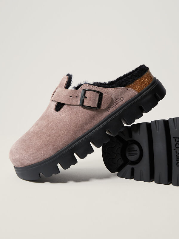 Birkenstock Women’s Boston Chunky Shearling Clog