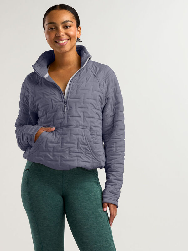 Women’s Outta Range Quilted 1/4 Zip Pullover | Title Nine