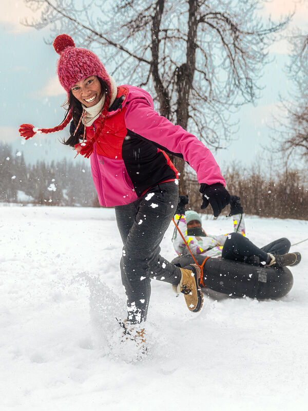 French Knot Women’s Daphne Handcrafted Wool Earflap Beanie