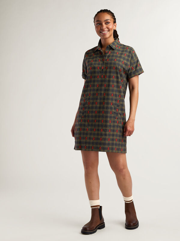 Toad&Co Shirt Dress: Plaiditude