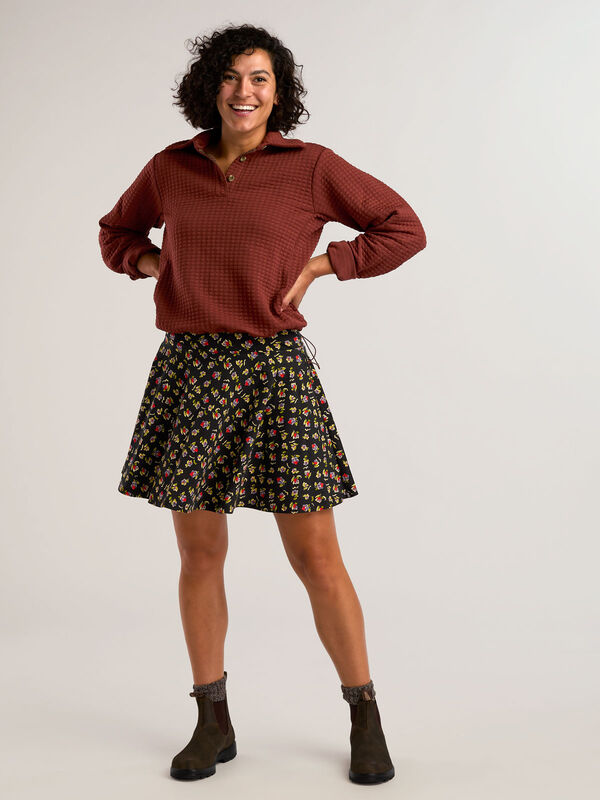 Toad&Co Travel Skort: Swing