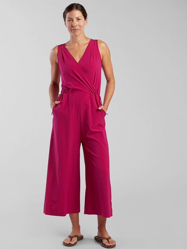 Jumpsuit Womens Sleeveless Round Trip