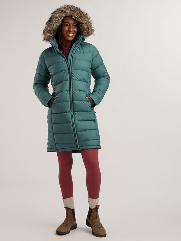 Long Puffer Jacket Business Class Parka
